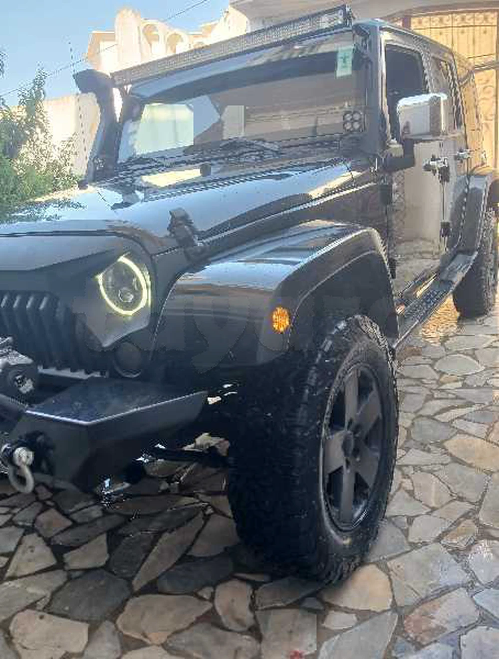 Carte voiture Jeep Wrangler