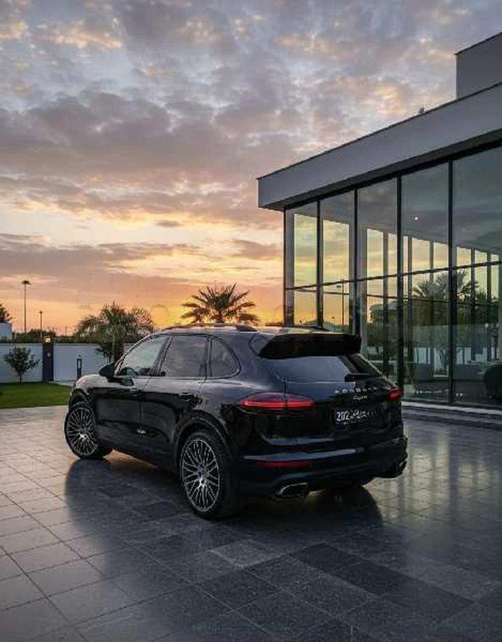 Carte voiture Porsche Cayenne