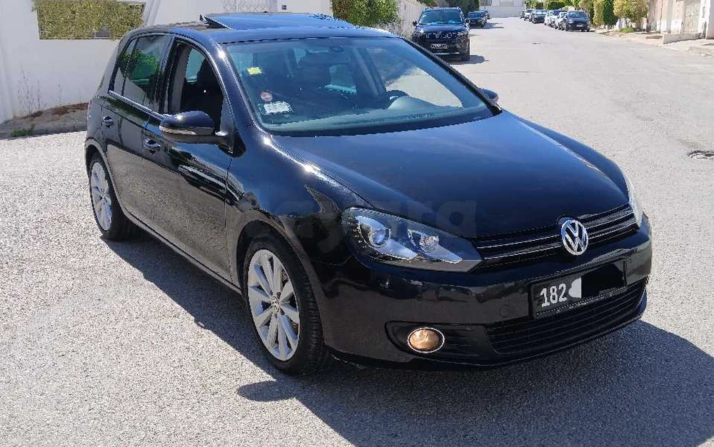 Carte voiture Volkswagen Golf