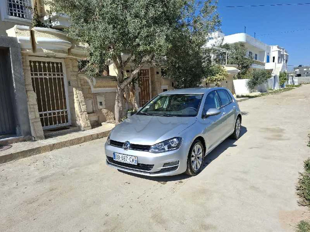 Carte voiture Volkswagen Golf