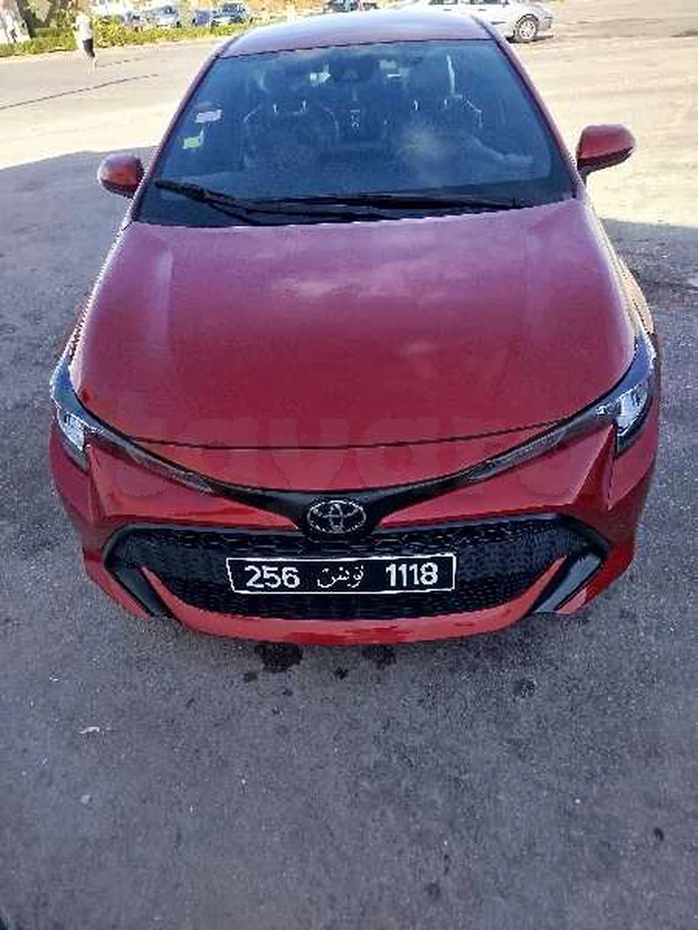 Carte voiture Toyota Corolla