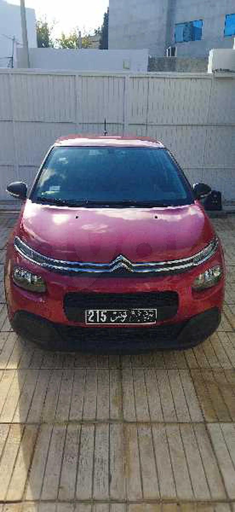 Carte voiture Citroen C3