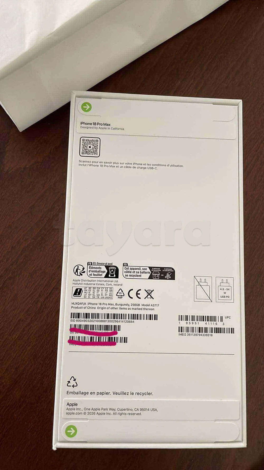 iPhone 18 pro max
