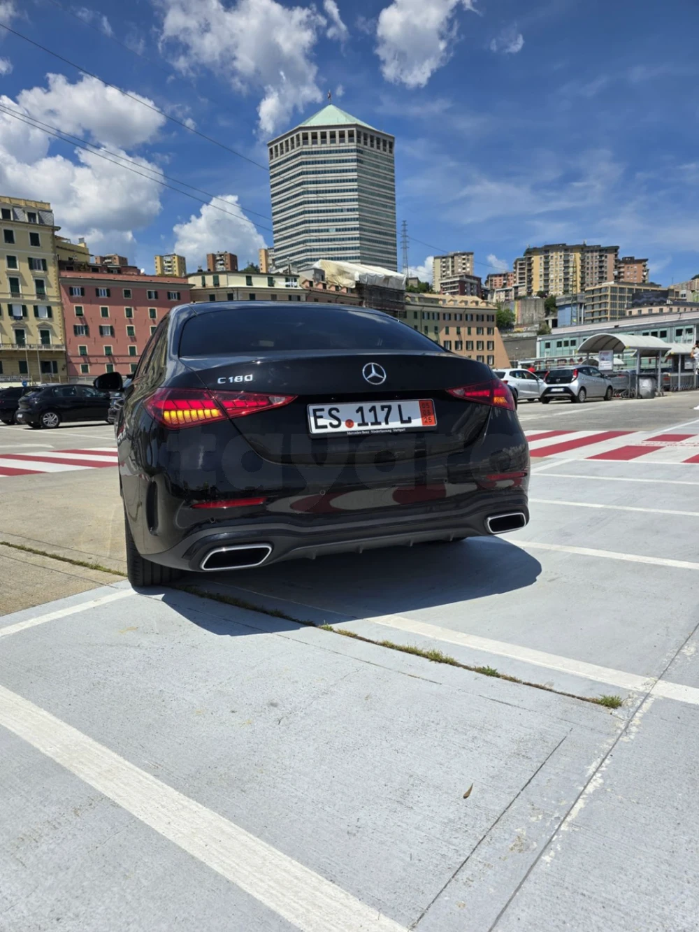 Carte voiture Mercedes-Benz Classe C