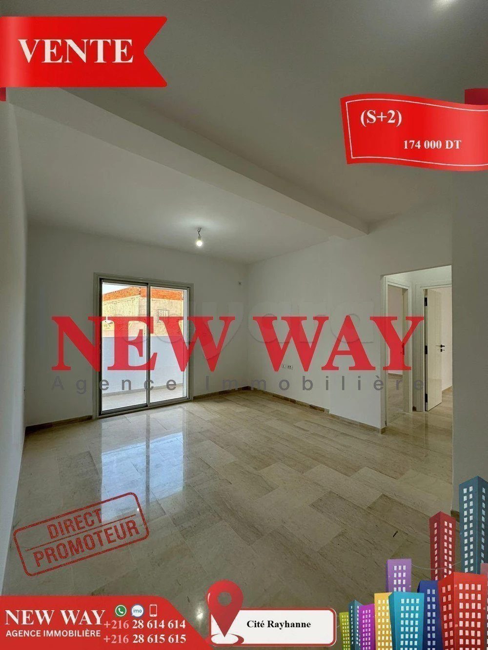 3-Zimmer-Wohnung, 92 m²