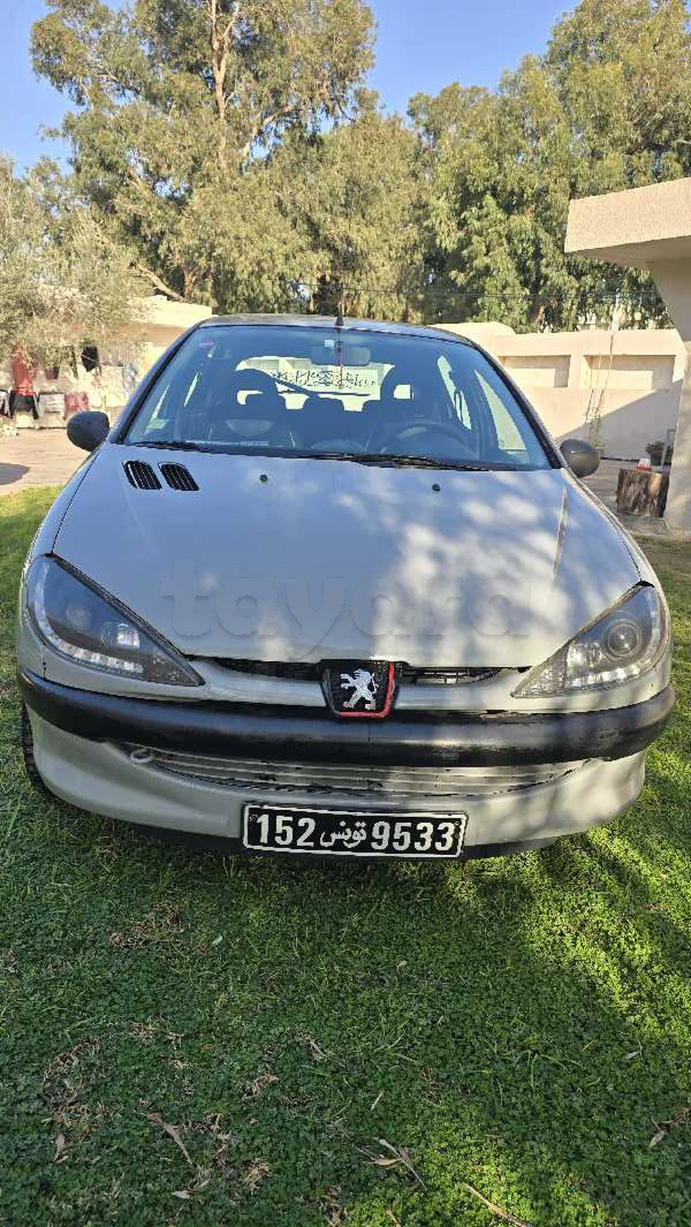 Carte voiture Peugeot 206