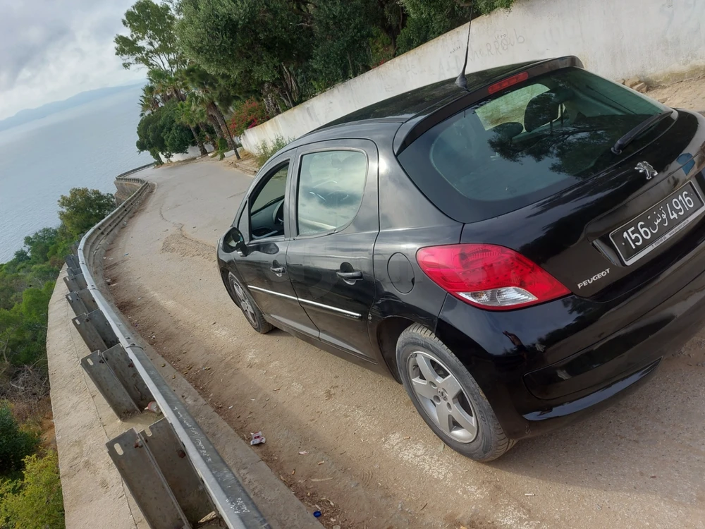 Carte voiture Peugeot 207