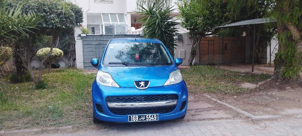 Carte voiture Peugeot 107