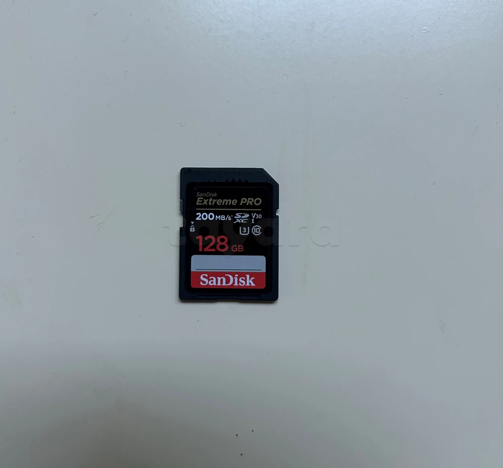 Carte mémoire SanDisk Extreme Pro SDXC 128GB pour Nikon D3500