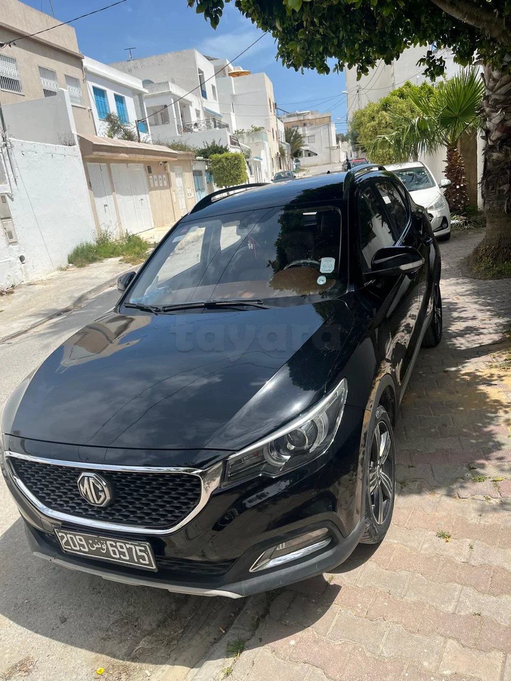 Carte voiture MG ZS