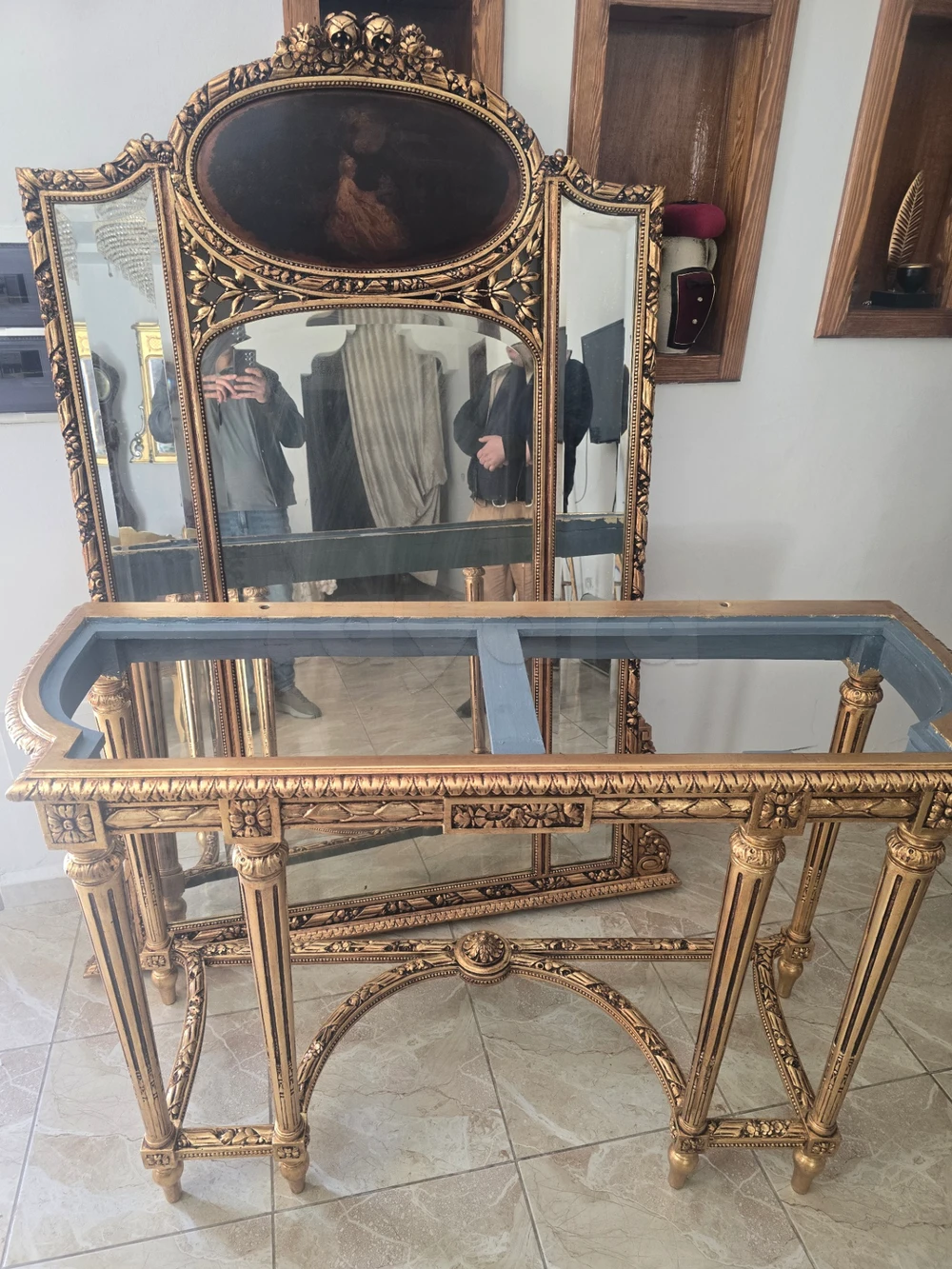 Console style Louis 16