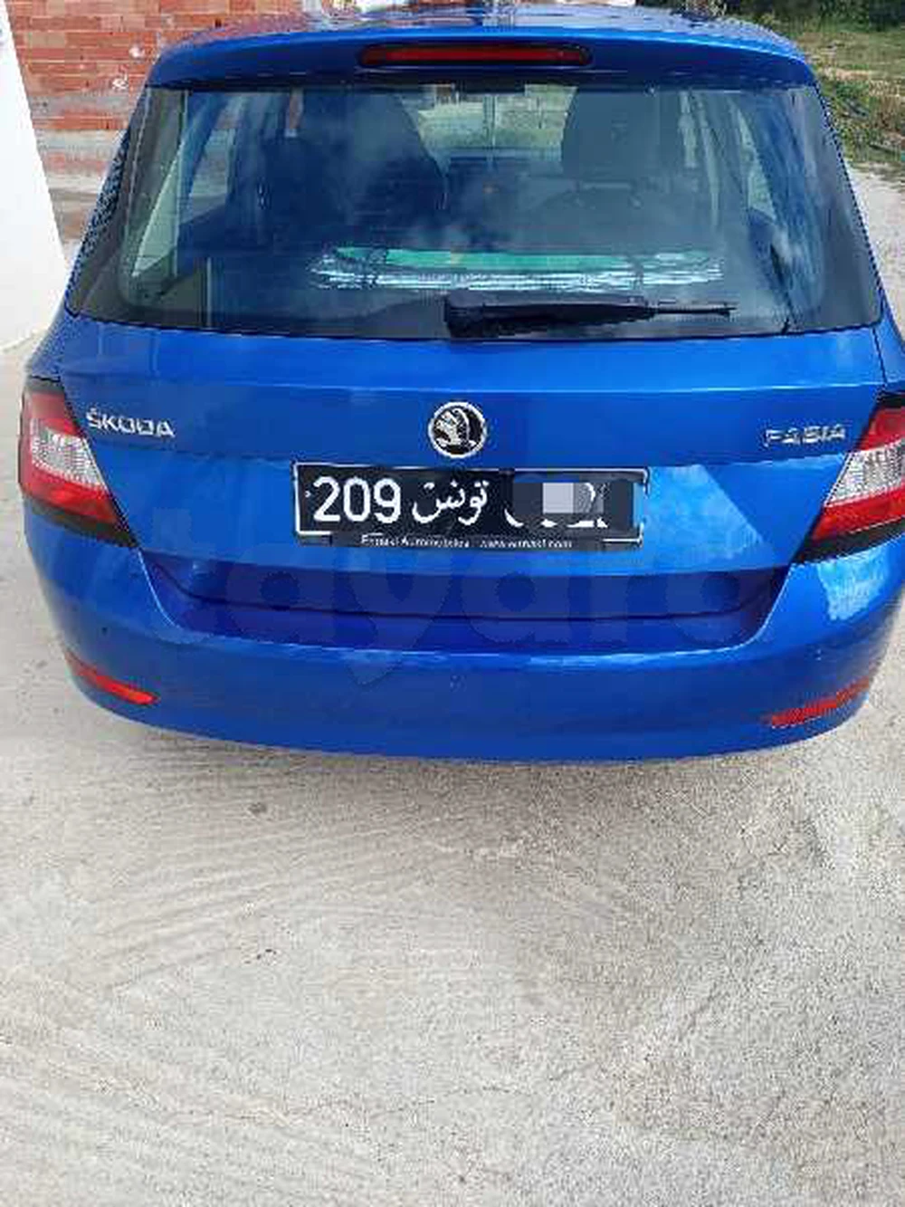 Carte voiture Skoda Fabia