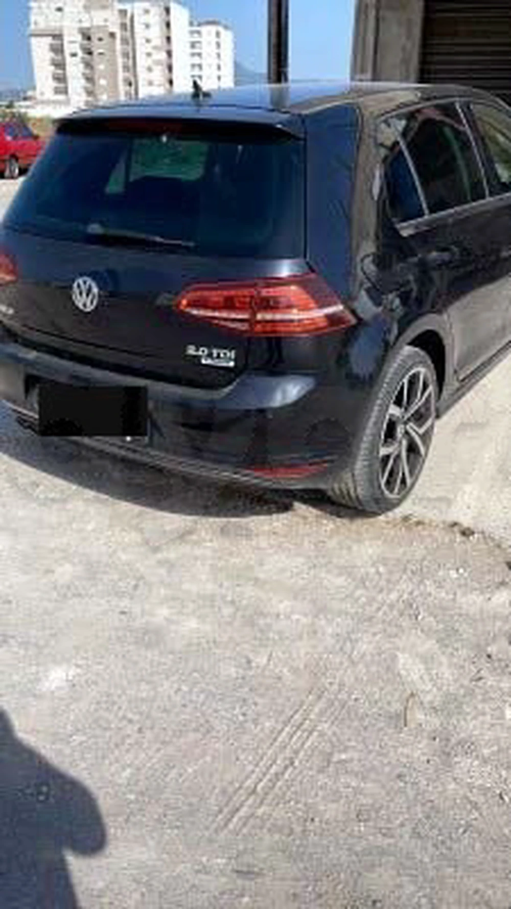 Carte voiture Volkswagen Golf 7