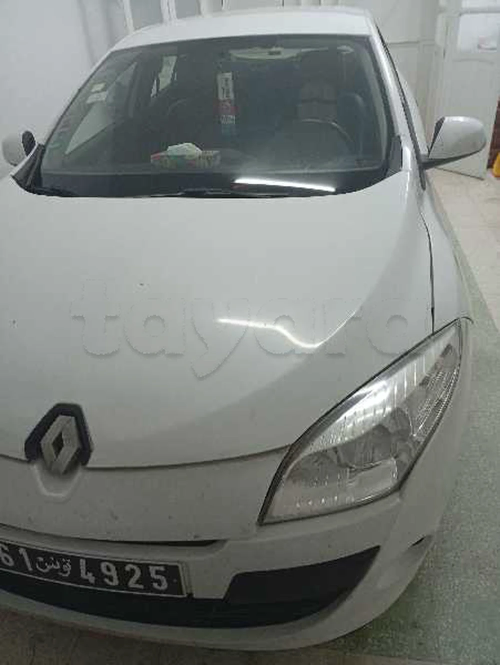 Carte voiture Renault Megane