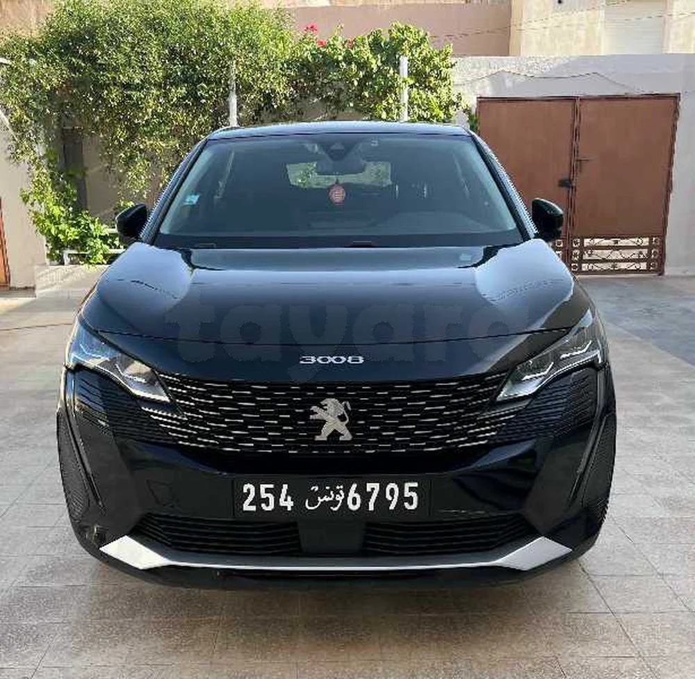 Carte voiture Peugeot 3008
