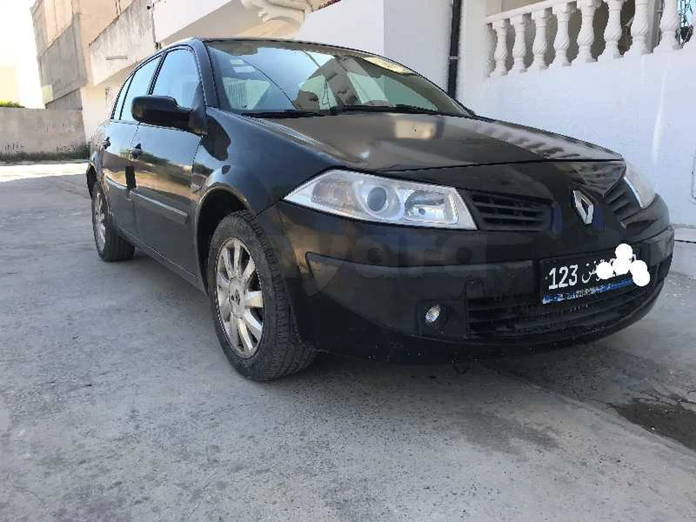 Carte voiture Renault Megane