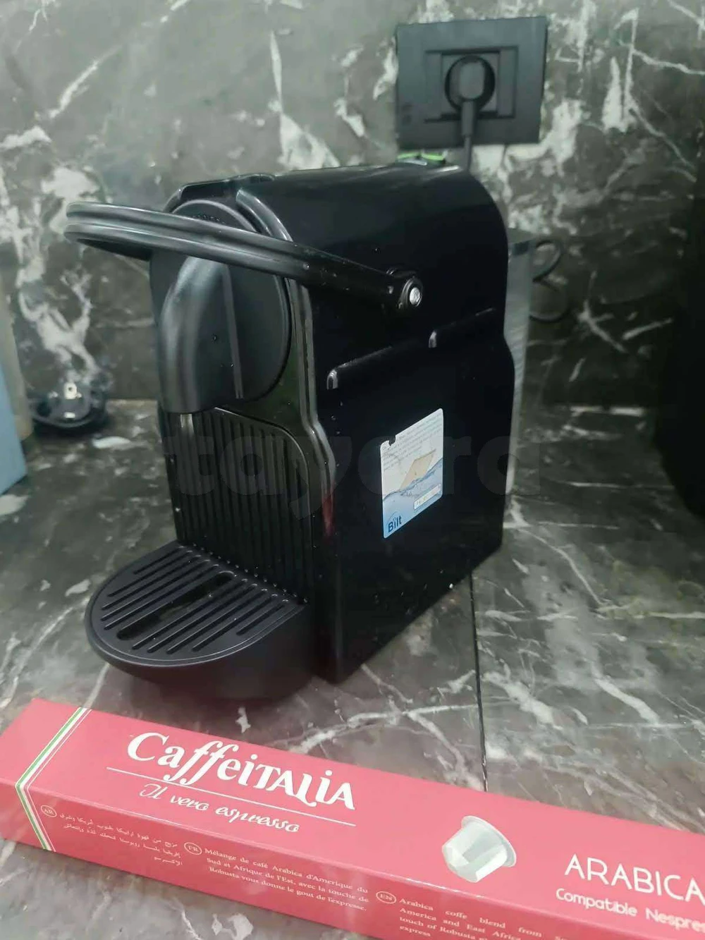 Machine a Café Nespresso Inissia 19Bar + 10 Capsules offerts