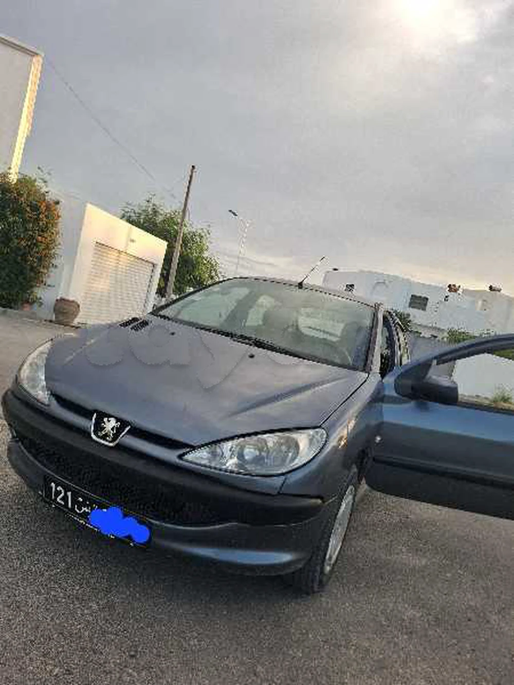 Carte voiture Peugeot 206