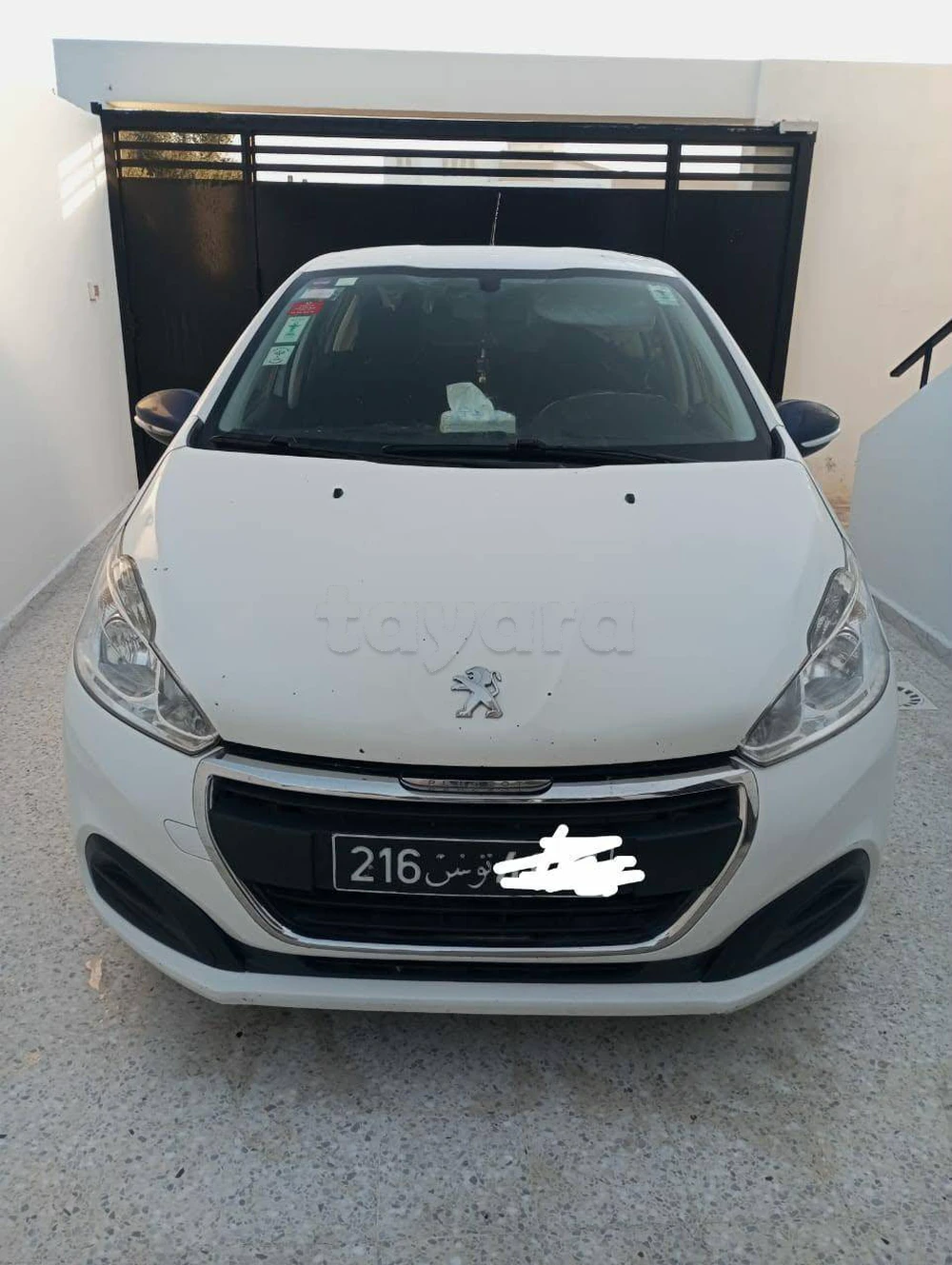 Carte voiture Peugeot 208