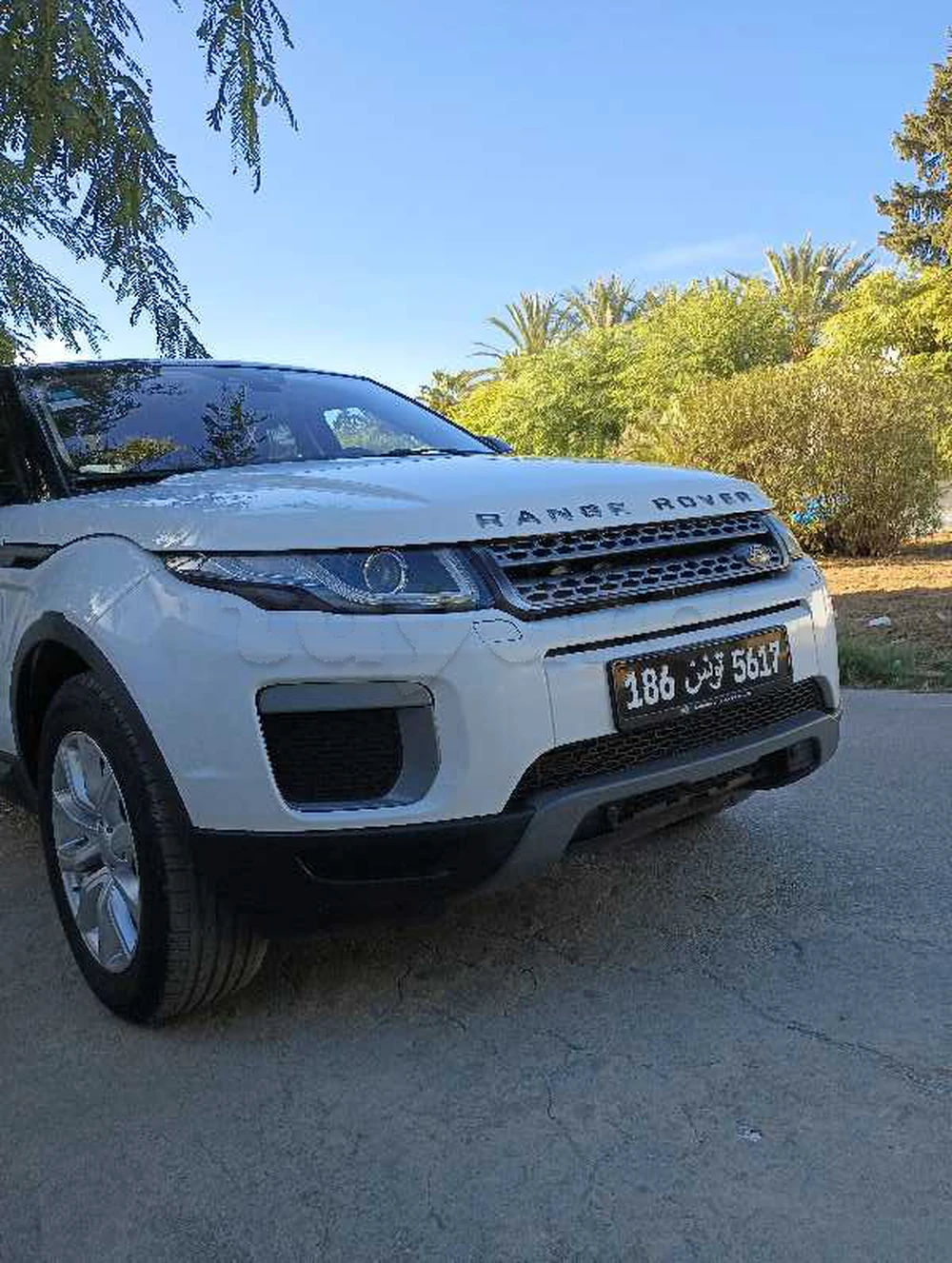 Carte voiture Land Rover Range Rover Evoque