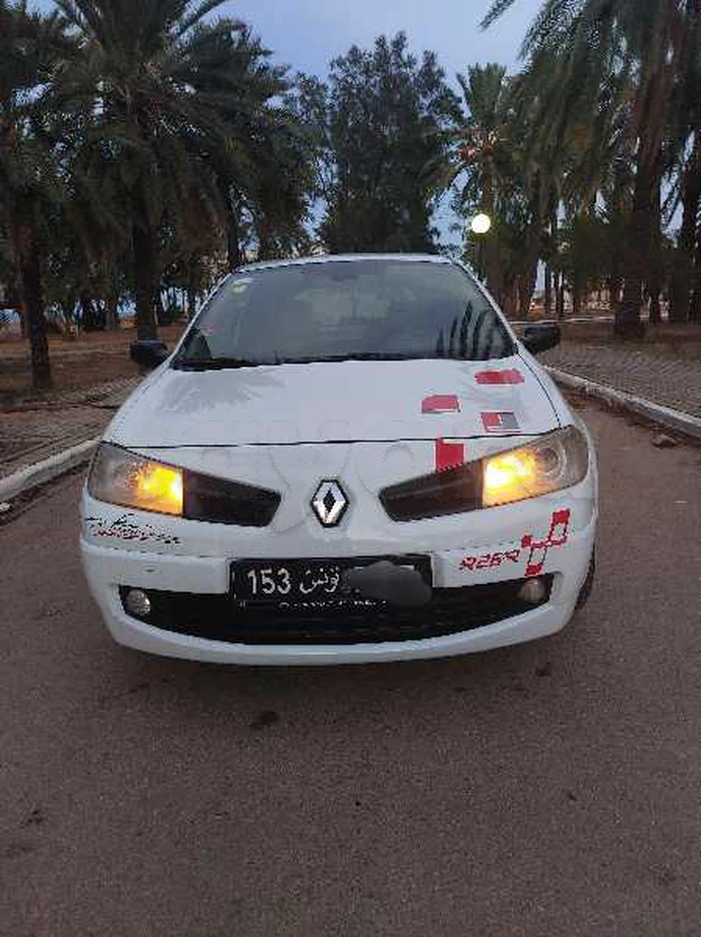 Carte voiture Renault Megane