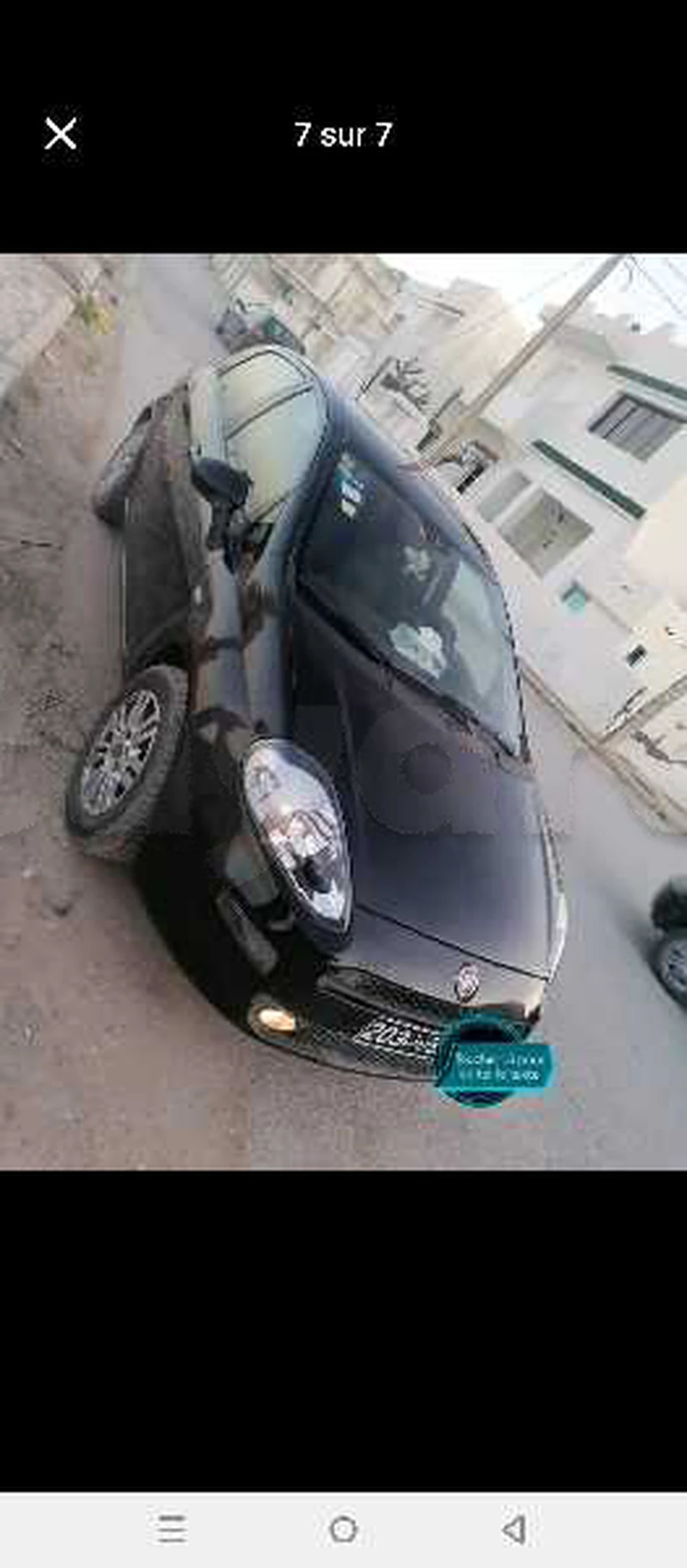 Carte voiture Fiat Punto