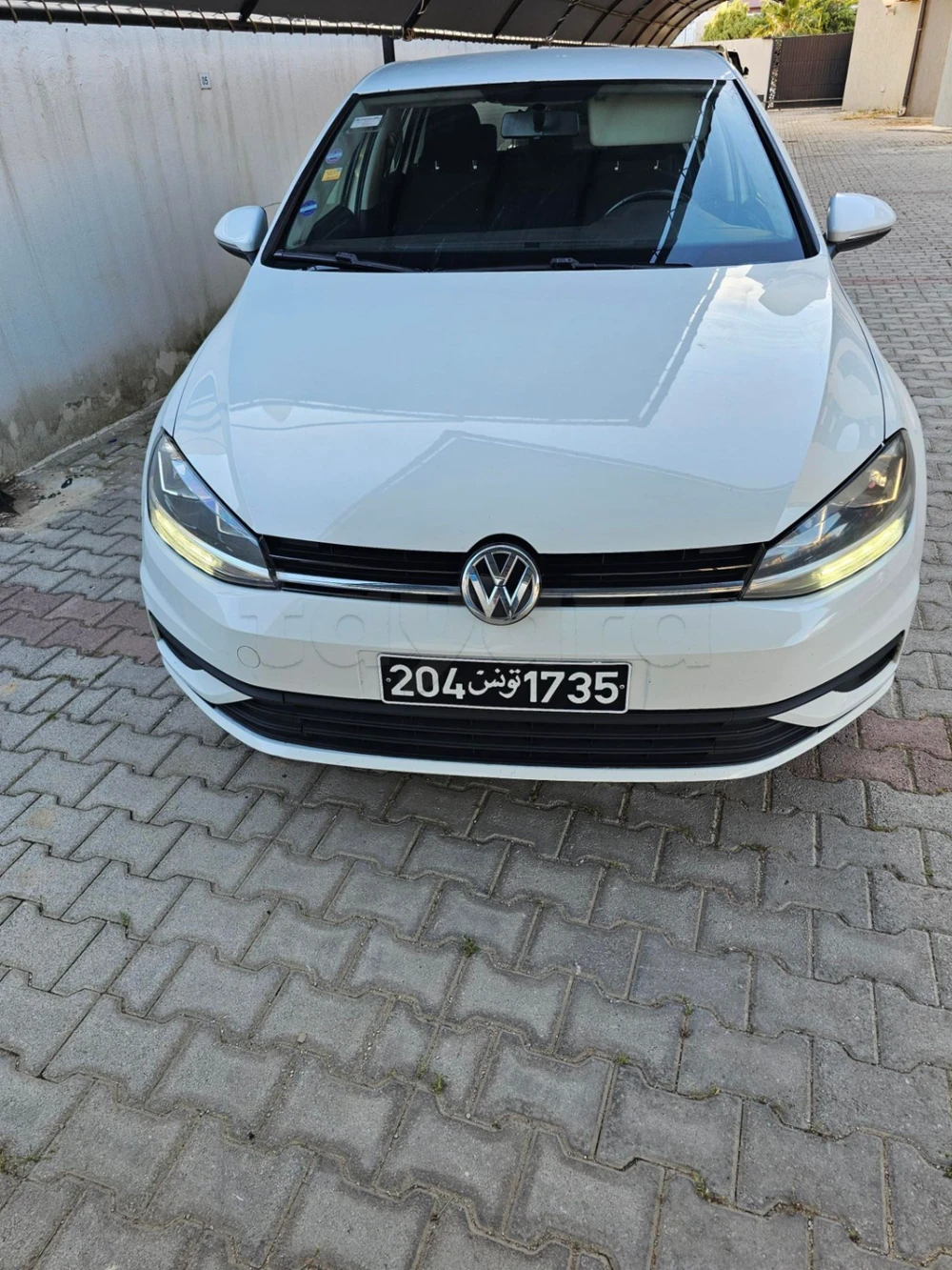 Carte voiture Volkswagen Golf 7