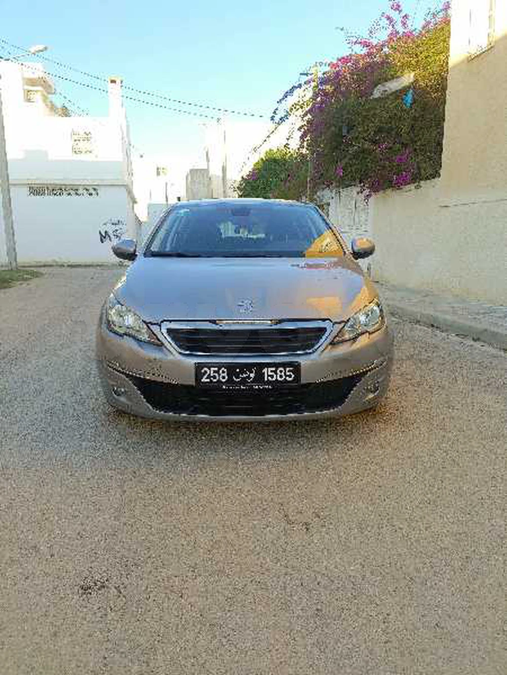 Carte voiture Peugeot 308