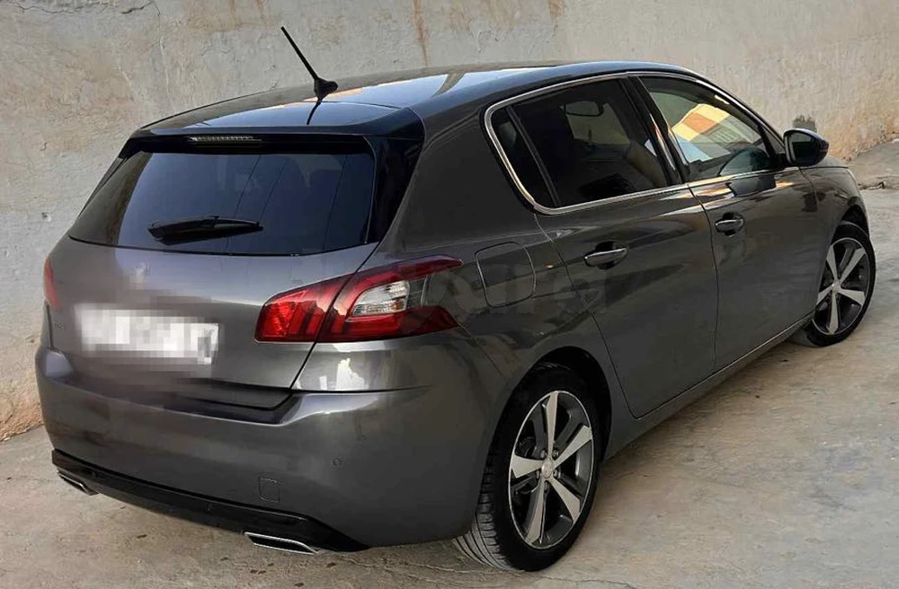 Carte voiture Peugeot 308