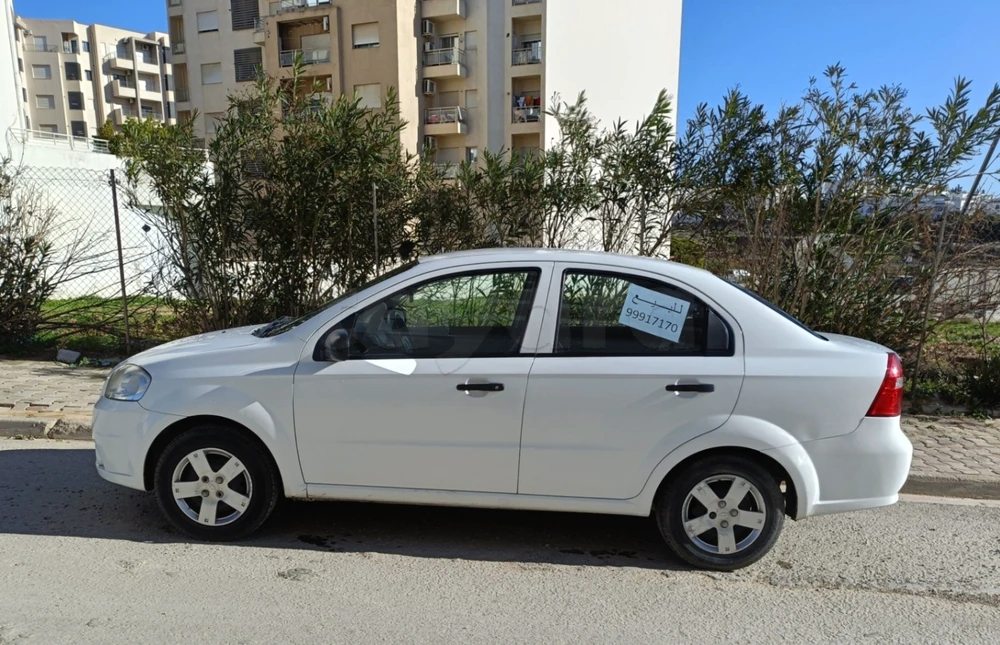 Carte voiture Chevrolet Aveo