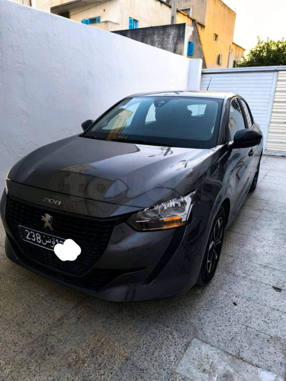 Carte voiture Peugeot 208