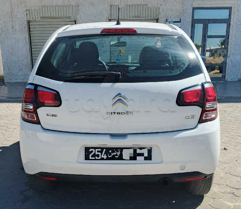 Carte voiture Citroen C3