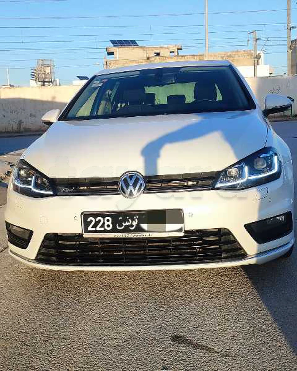 Carte voiture Volkswagen Golf 7