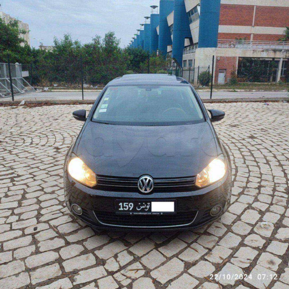 Carte voiture Volkswagen Golf 6