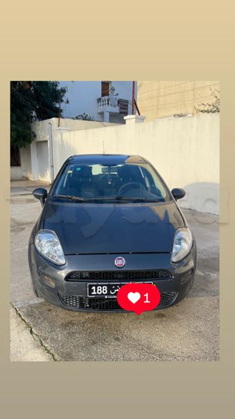 Carte voiture Fiat Grande Punto