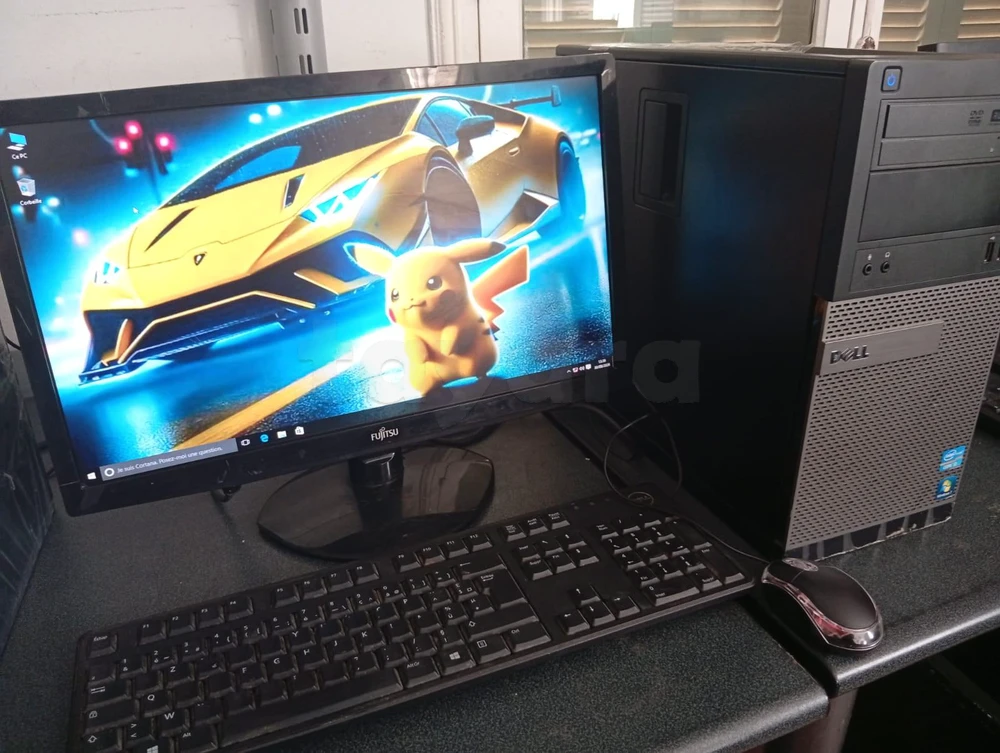 PC Bureau Complet Dell / Intel Core i3 / 8 Go RAM + SSD