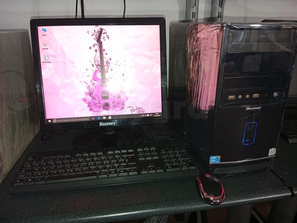 PC Bureau / Intel Core i3 / 4 Go RAM / Windows 10 Pro