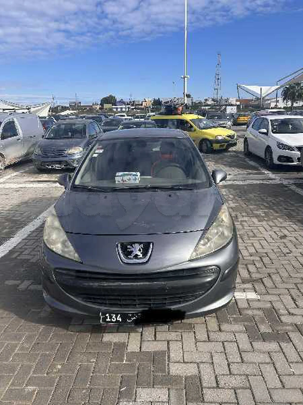 Carte voiture Peugeot 207