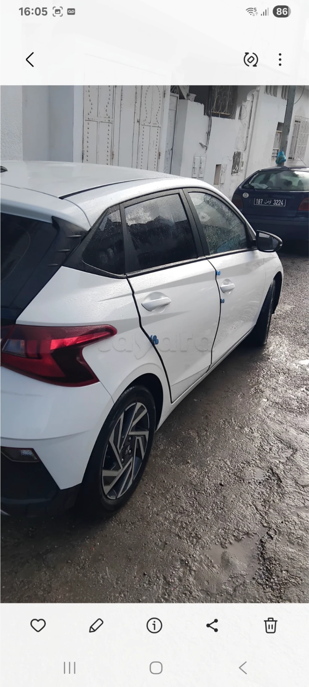 Carte voiture Hyundai i20