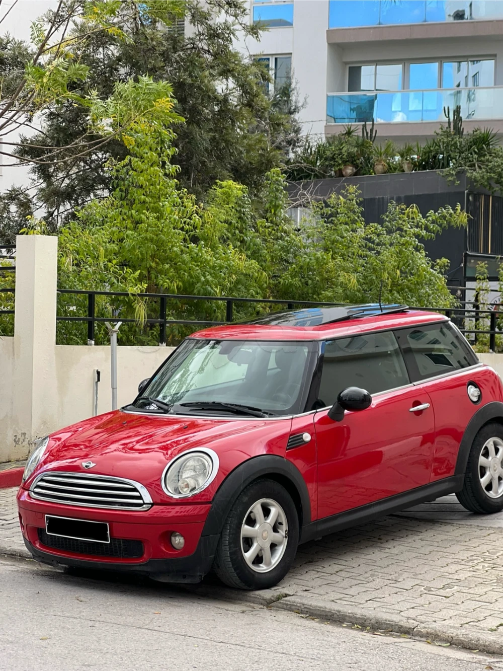 Carte voiture Mini Cooper