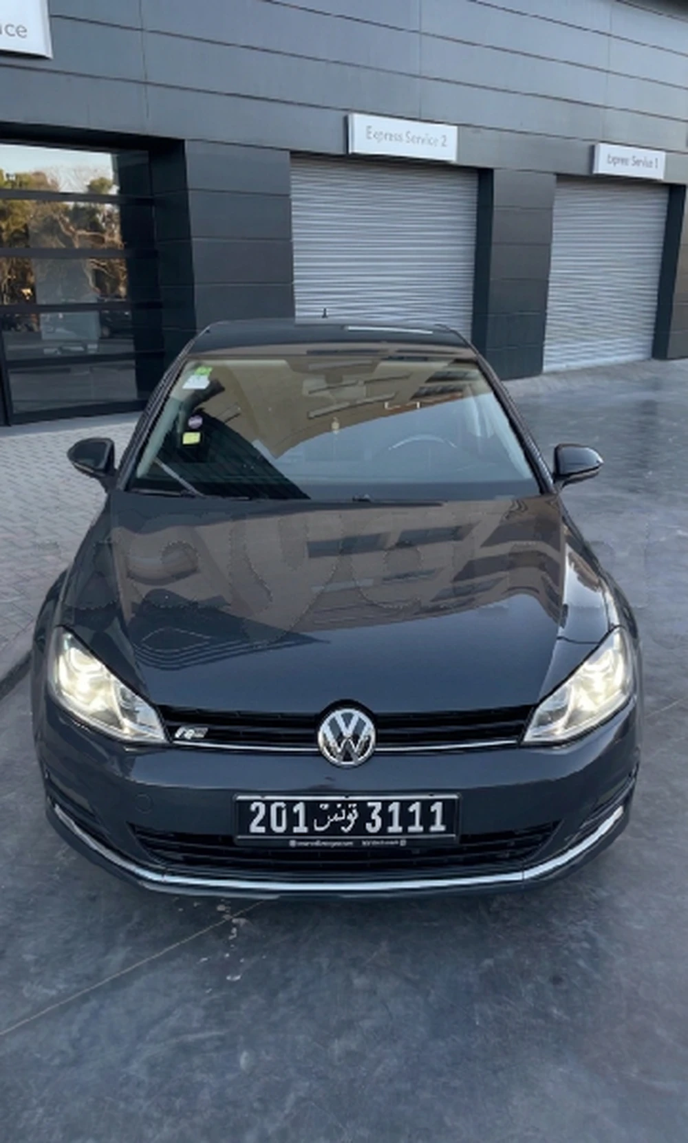 Carte voiture Volkswagen Golf 7