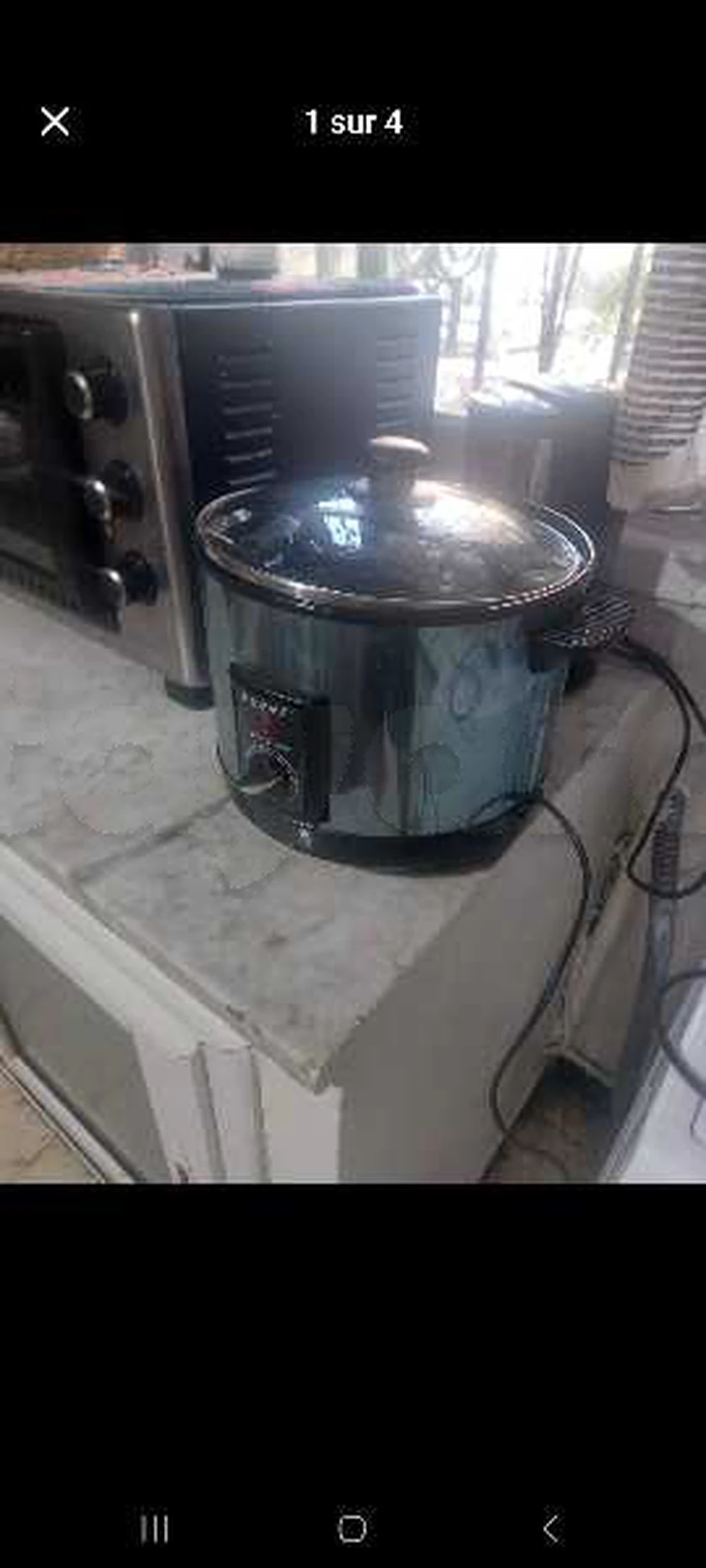 Friteuse electrique
