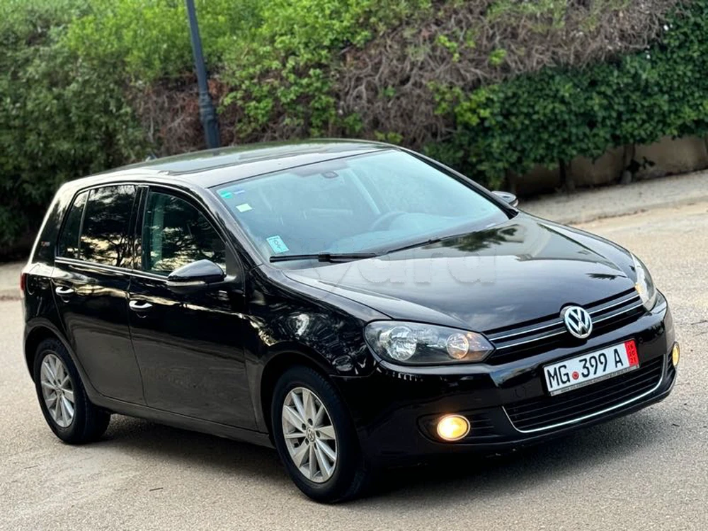 Carte voiture Volkswagen Golf 6