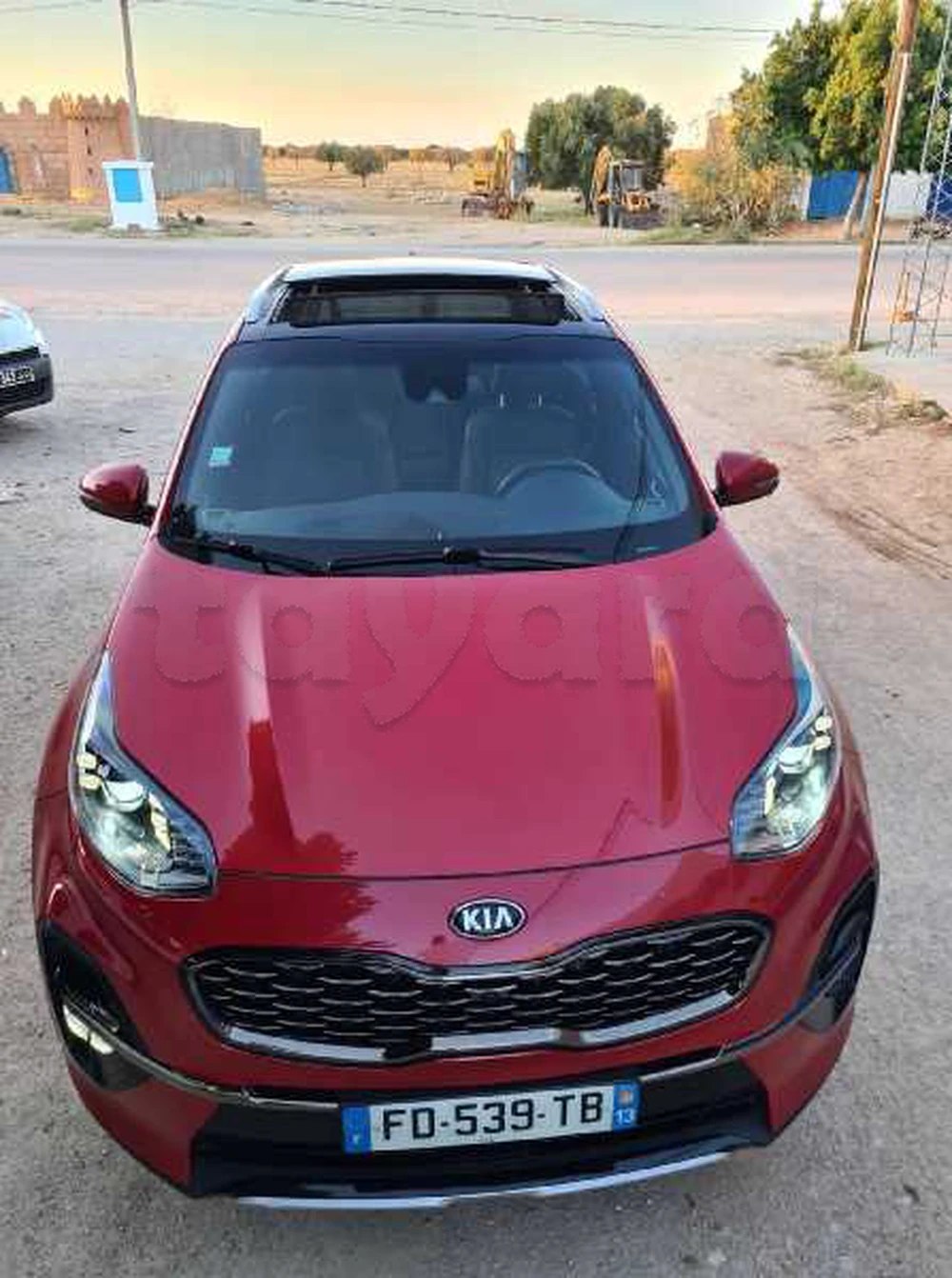 Carte voiture Kia Sportage