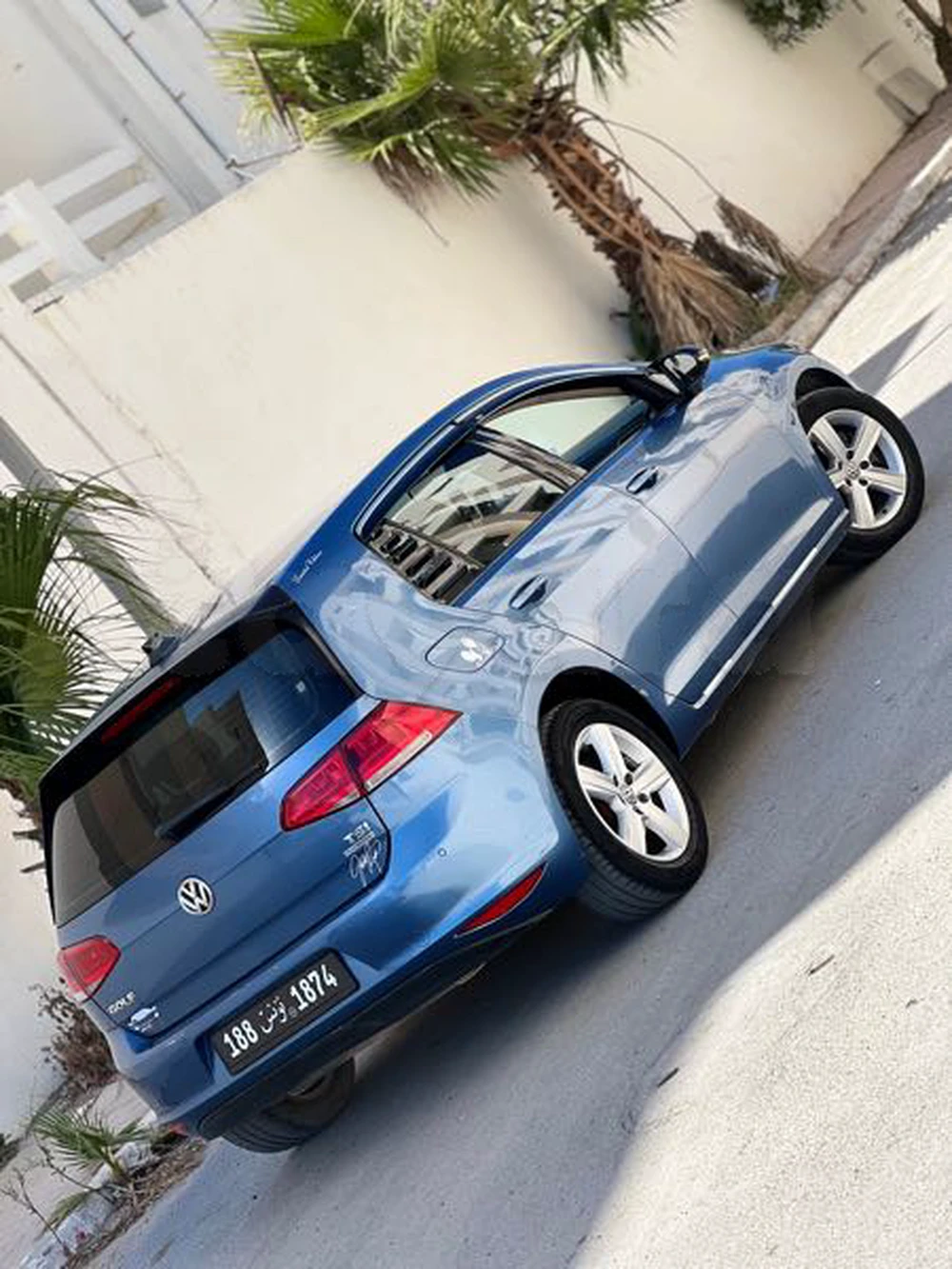 Carte voiture Volkswagen Golf