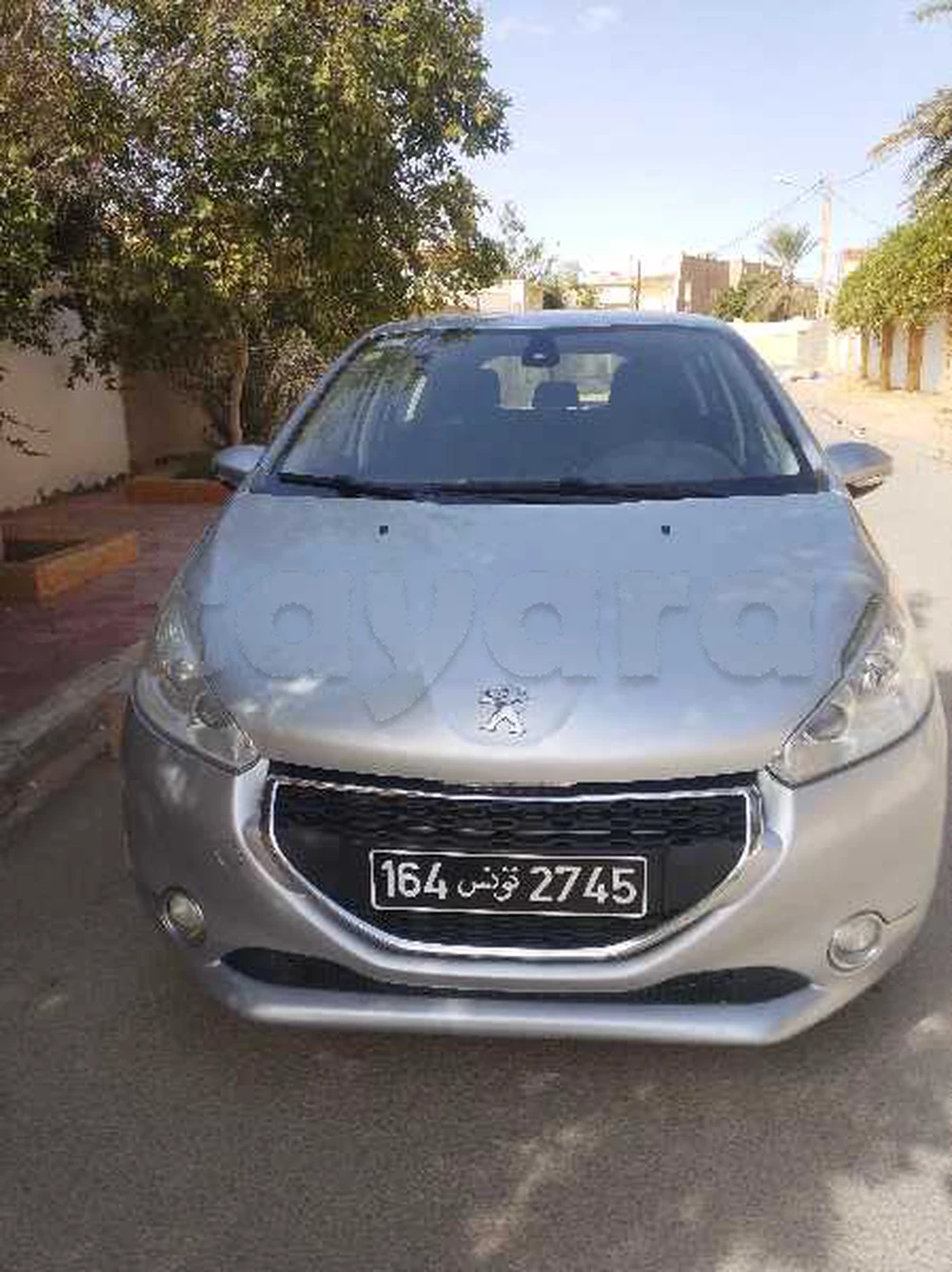 Carte voiture Peugeot 208