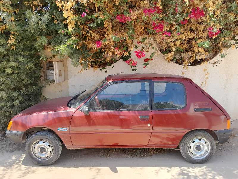 Carte voiture Peugeot 205