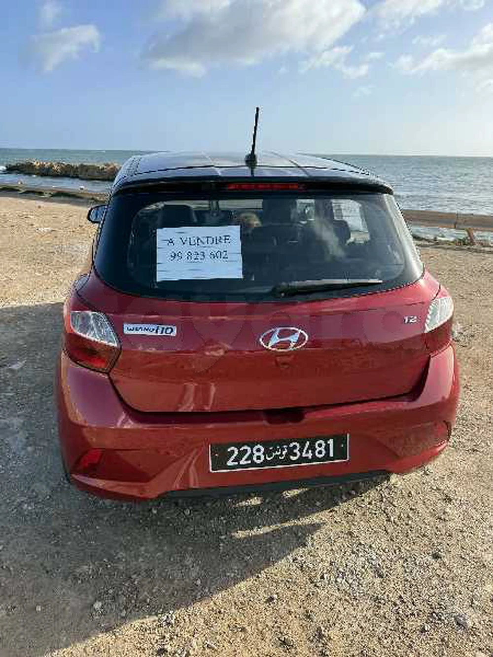 Carte voiture Hyundai i10