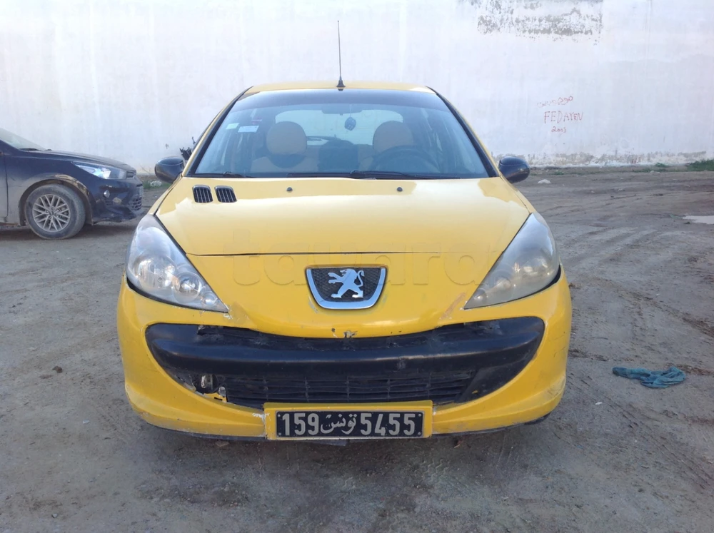 Carte voiture Peugeot 206