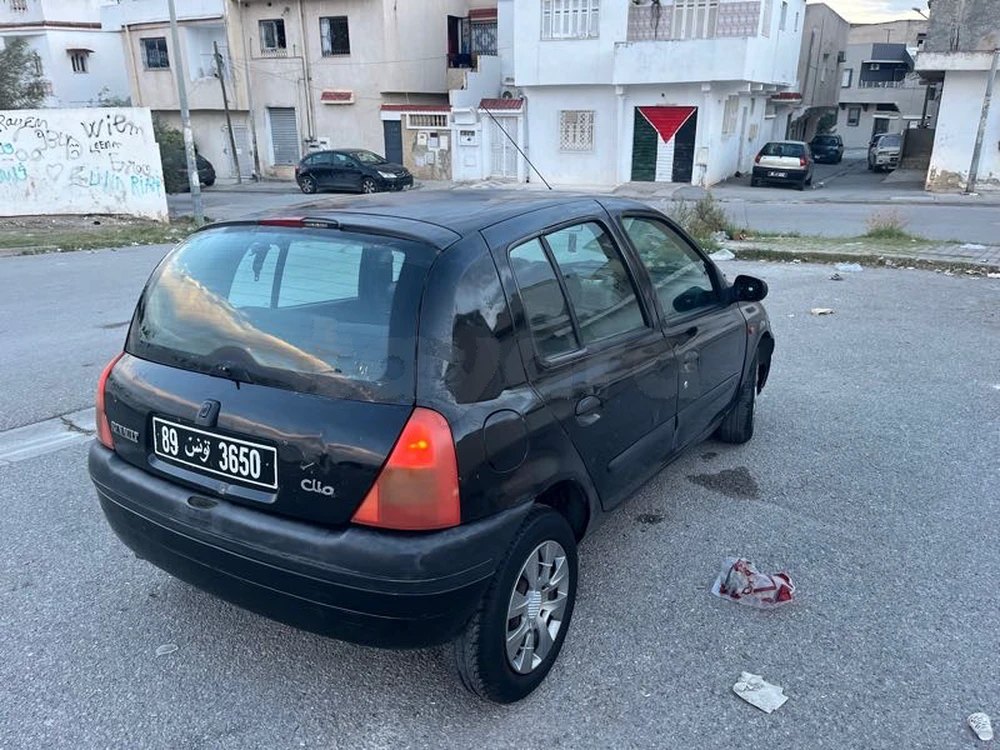 Carte voiture Renault Clio